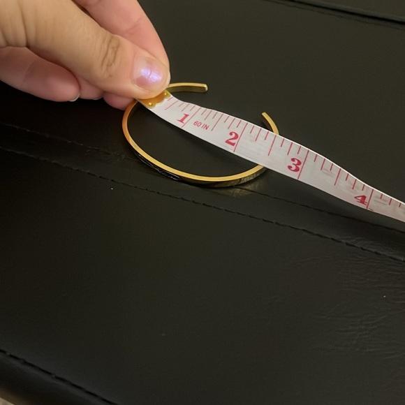 mantraband Gold infinity Love Bangle Bracelet - Picture 4 of 4